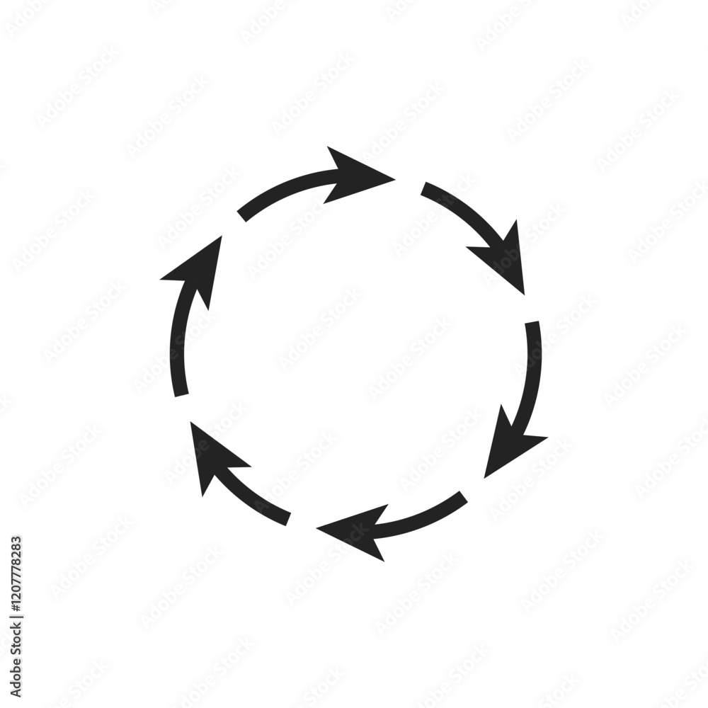 Poster the circular arrow icon is widely recognized as a symbol for refreshing or reloading content, freque