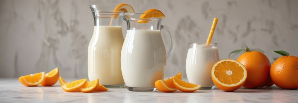 Blanco y naranja jarr?n con vitamina en el fondo , suplemento, vitamina, jarron