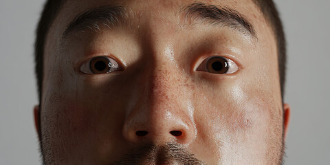Close-up Photograph of a Man's Face