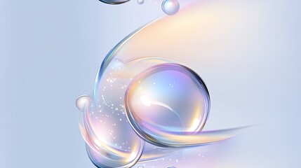 Smooth pastel gradients create a calming abstract background with soft shapes and lines suitable for posters, banners, and web designs SEAMLESS PATTERN