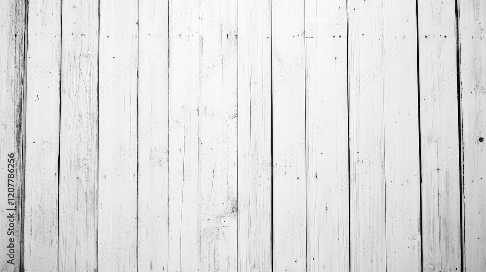 Poster white wooden planks background with visible texture and grain suitable for design projects and prese
