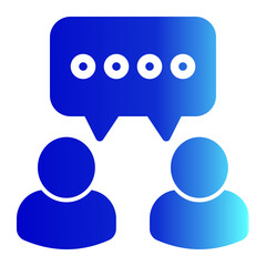 Internal Icon with Solid Gradient Style