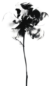recommend clip art: PNG Shadow of wild flower petal black white.