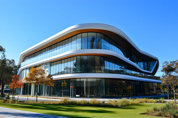 Fototapeta premium modern office building