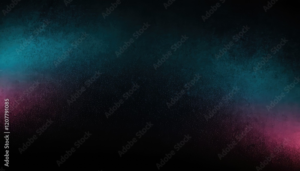 Poster neon linear lamps with a gradient multicolored luminous glow dark background with neon light 4