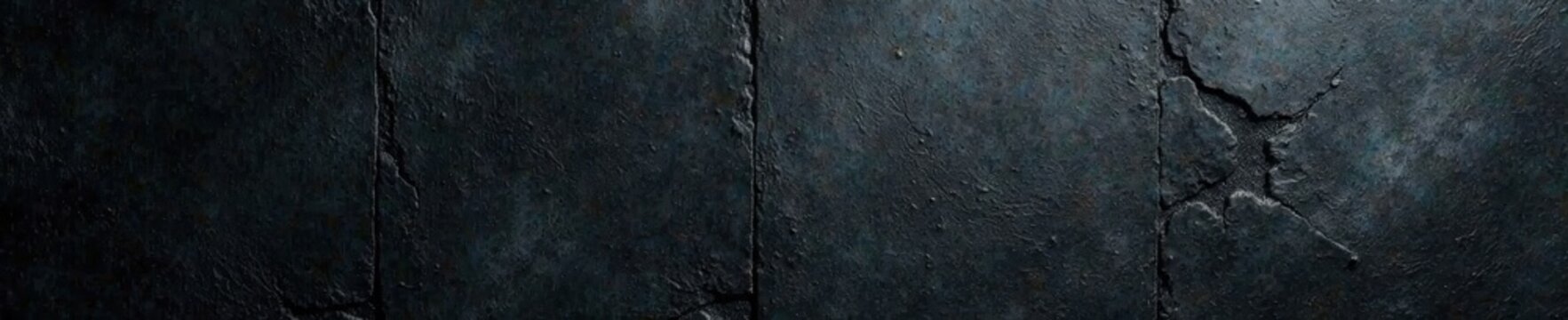 Dark, rough, textured concrete wall Black grunge stone backdrop , urban, dark background