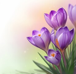 Obraz premium fondo hojas y flores estilo acuarela. tarjeta