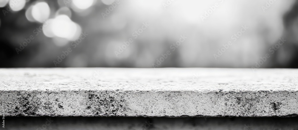 Aufkleber textured concrete surface in black and white with blurred background and copy space for text placeme