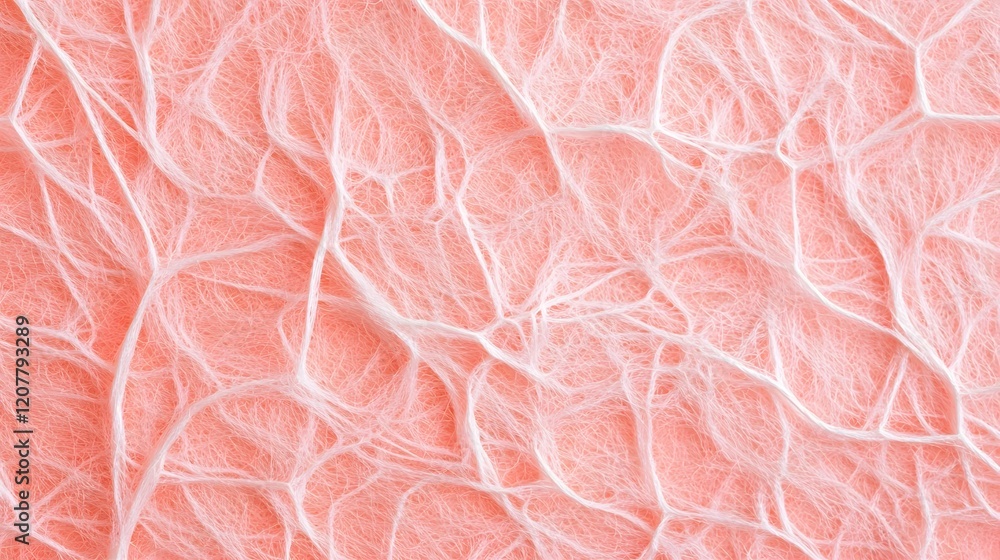 Aufkleber peach fuzz fabric with metallic threads showcasing a rich and elegant texture