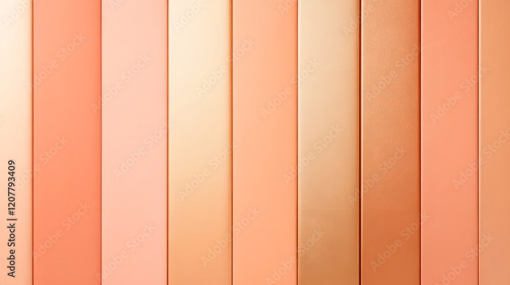 Aufkleber seamless gradient background in soft peach fuzz transitioning to elegant gold tones