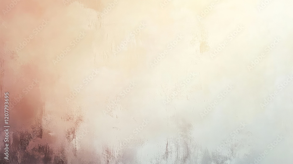 Poster abstract textured background featuring soft hues of beige and light pastel colors with a subtle grad