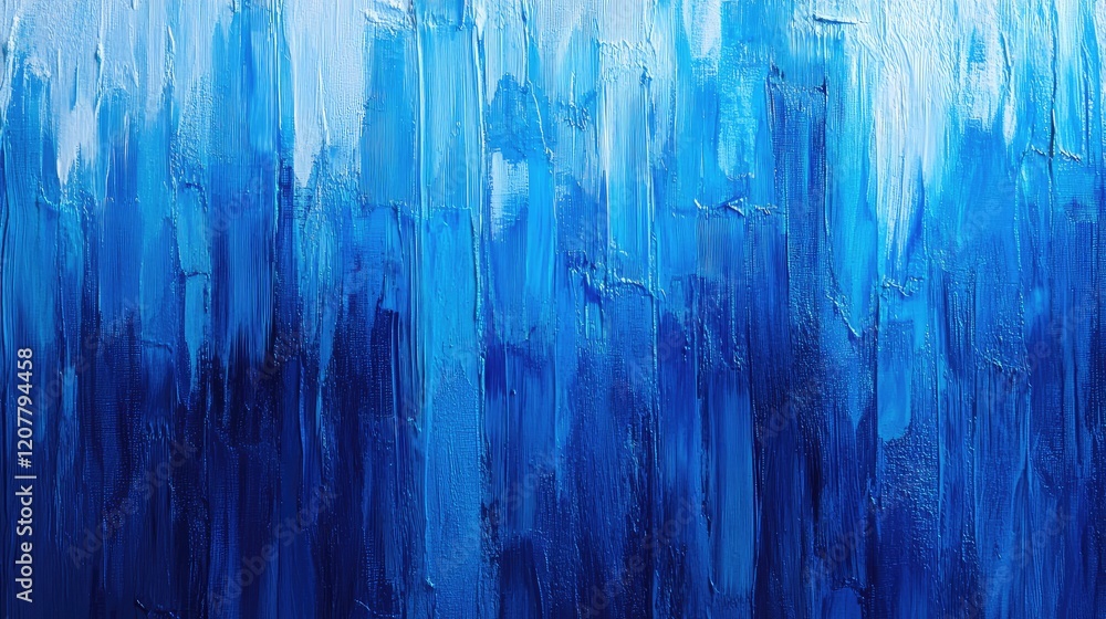 Poster abstract blue gradient texture with layered paint strokes ideal for backgrounds and design. copy spa