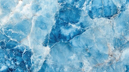 Obraz premium Blue granite texture background with intricate patterns and natural variations Copy Space