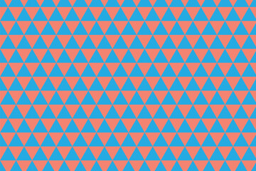 simple abstract sky color creative triangle pattern that can be used as a background or texture coral and blue triangle pattern