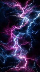 Obraz premium Electric Blue Fractals 