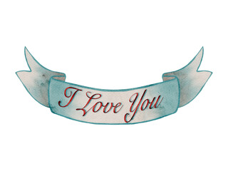 Happy Valentine's Day. Lettering 