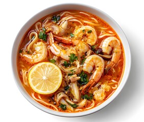 Spicy Shrimp Noodle Soup Recipe