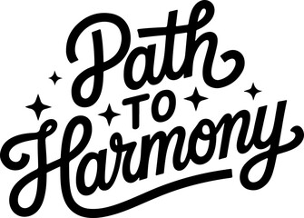 Fototapeta premium Path to Harmony.