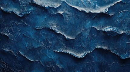 Dark blue topographic backgrounds and textures with abstract art creations, random waves line background