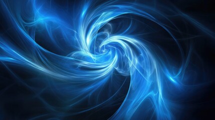 Obraz premium abstract dark blue energy background illustration. Highly detailed vibrant abstract paintings for use as backgrounds