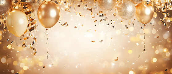 Luxurious Christmas and Holiday Promotion Banner with Elegant Ornaments, for Tags, Posters, and Banners with Ample Space for Custom Text Overlay