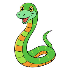 Fototapeta premium snake with a snake