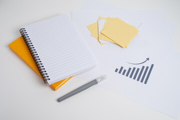 Financial graphs, statistics diagram and data. Annual presentation, infographic. Economic report, accounting. Growth analysis, business success. Analytics and management. Investments and technology
