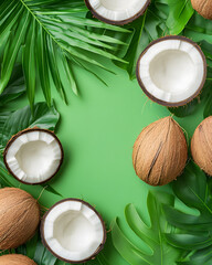 coconut are a healthy food. And it is a useful fruit.