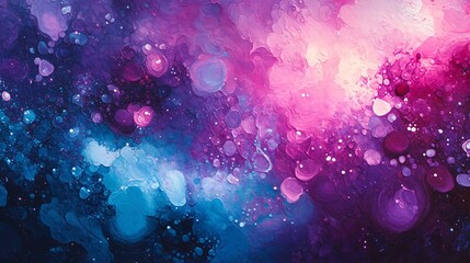 Abstract Art: A Vibrant Galaxy of Colors and Shapes.