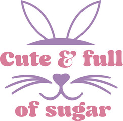 Easter Retro design, Easter Family,Groovy Style Easter Day Design,funny easter,Cut Files,bunny, nurse, mommy