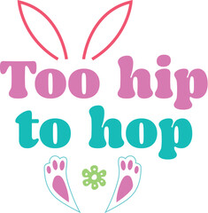 Easter Retro design, Easter Family,Groovy Style Easter Day Design,funny easter,Cut Files,bunny, nurse, mommy