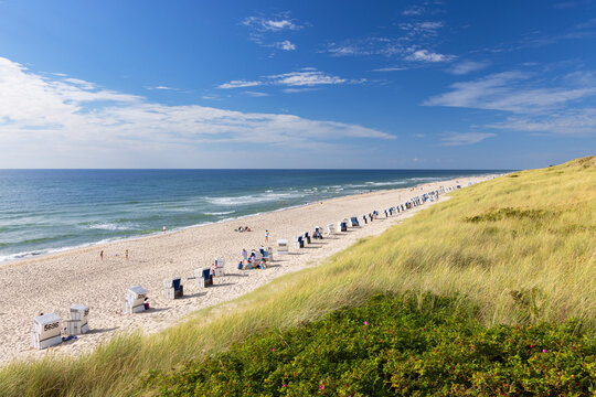 Rantum beach, Sylt, Schleswig Holstein, Germany, Europe
