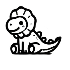 A Mesmerizing Collection of Unique Dinosaur Icons Capturing the Prehistoric Majesty, Playful Designs, and Iconic Shapes of Dinosaurs with Creative Styles, Vivid Colors, and a Whimsical Twist for Fans