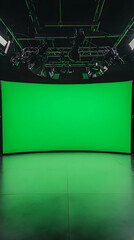 Green Screen Studio Background Image