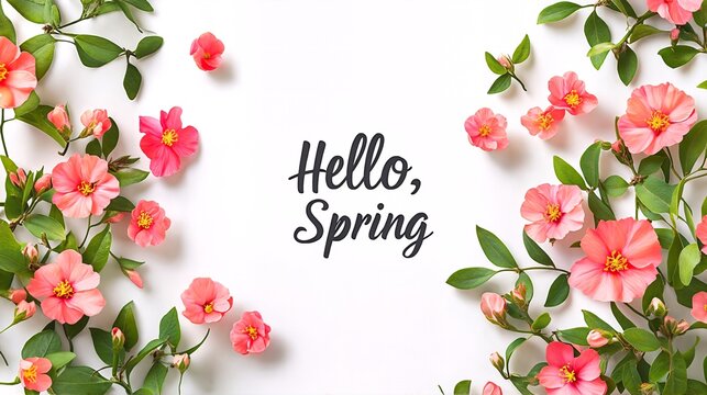 Hello Spring Inmages