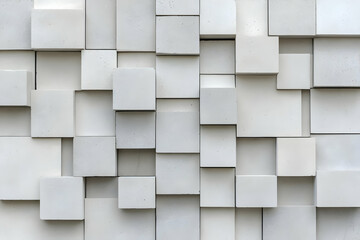 White Cube Abstract Background Illustration