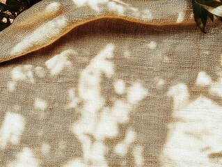 Neutral matte beige surface with soft, flowing shadows and sharp, elegant linear accents