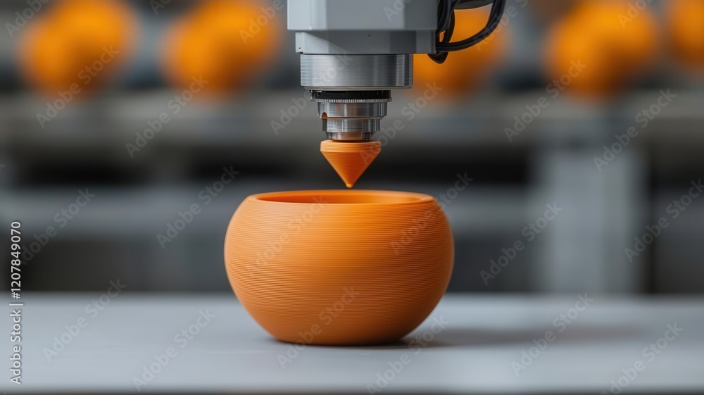Poster consumer 3d printing. ai-enhanced 3d printing software, optimizing designs for strength, efficiency,