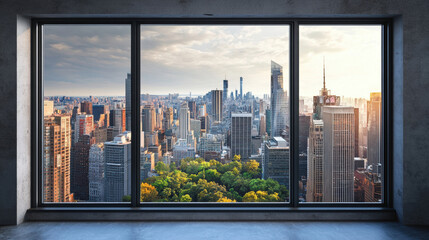Skyscraper window view scenery landscape interior inspiration backdrop wallpaper