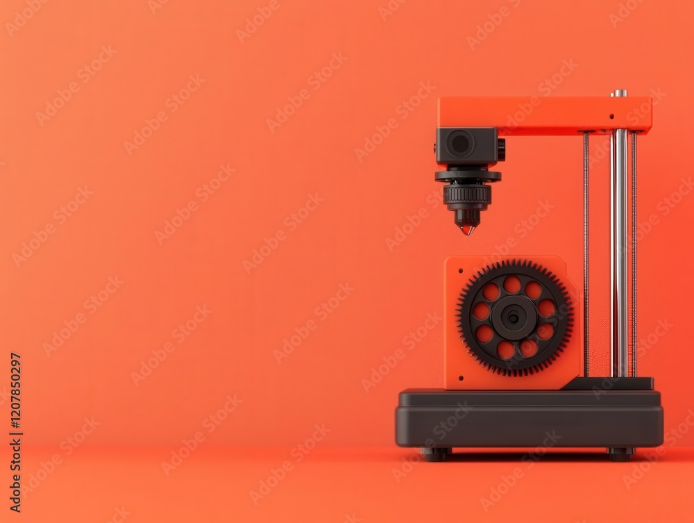 Poster industrial 3d printing. 3d printing repair services, extending the lifecycle of products by replacin