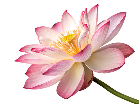 A fresh mahua flower isolated on a transparent background
