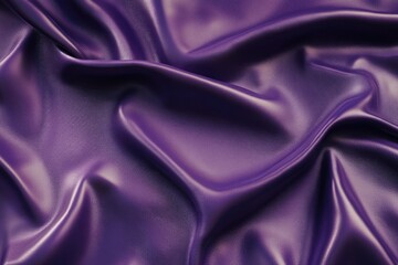 Velvet fabric with soft folds