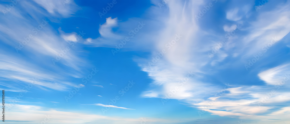 Wall mural cloud shadows flowing in the sky ,wonderful paintings of sky and clouds