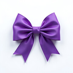 Fototapeta premium Stylish Purple Bow