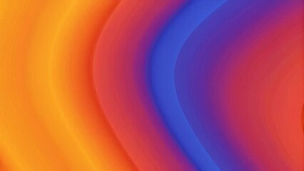 Obraz premium Abstract blurred background blue and pink neon gradient color with wave line texture, futuristic style backdrop with fluid shapes and glowing light pattern for modern digital design concepts