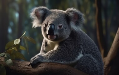 Obraz premium Koala in its Natural Habitat
