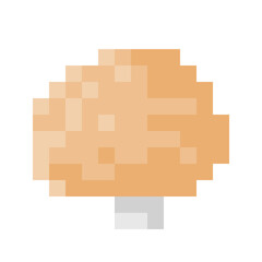 orange mushroom for pixel game
