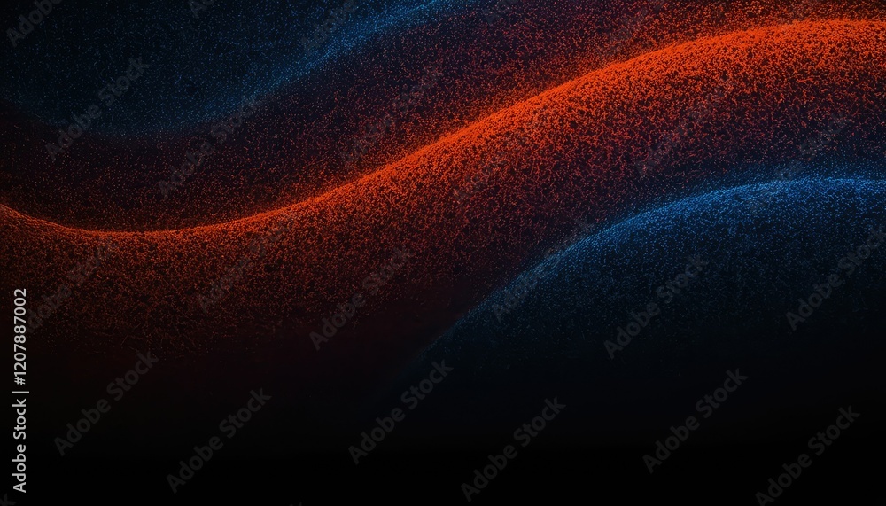 Poster abstract particles background in red color 8