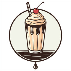 Milkshake lvector