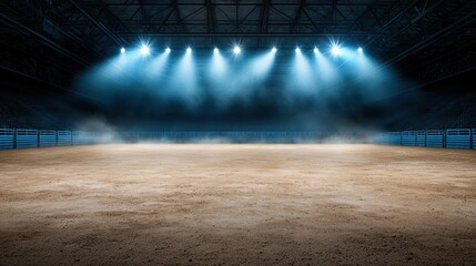 Exciting rodeo event arena sports photography action wide angle